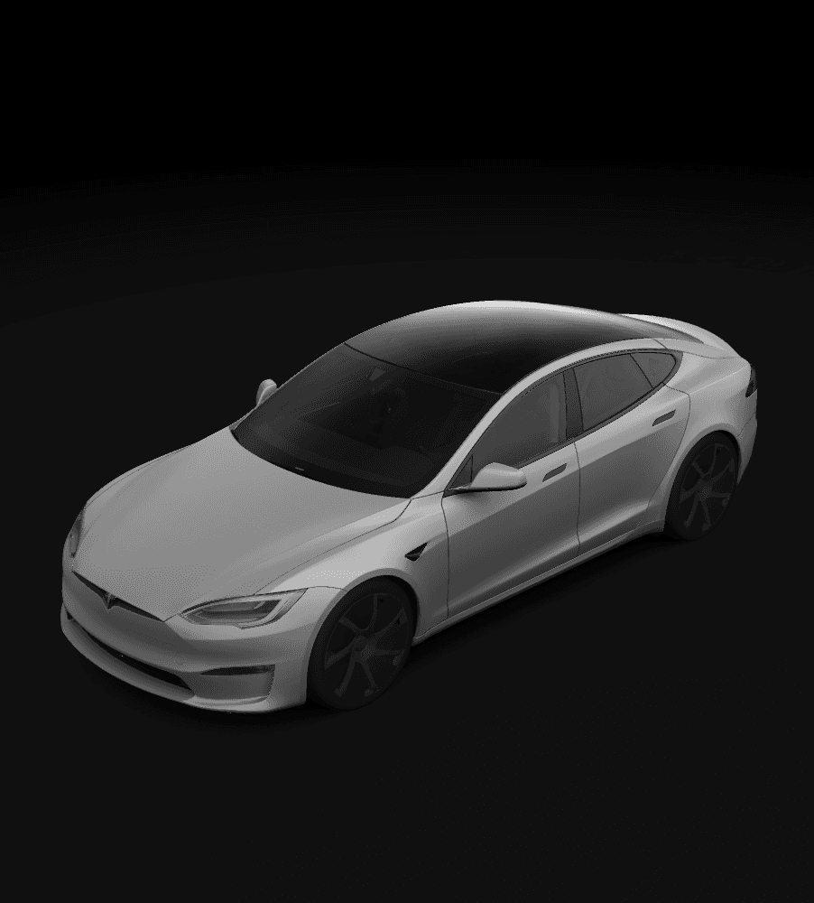 Model S (2021+) custom wrap template