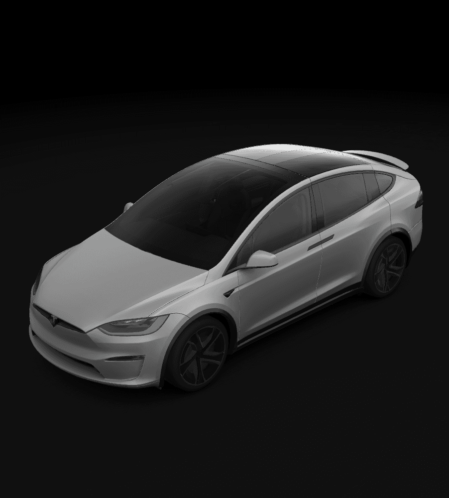 Model X (2021+) custom wrap template