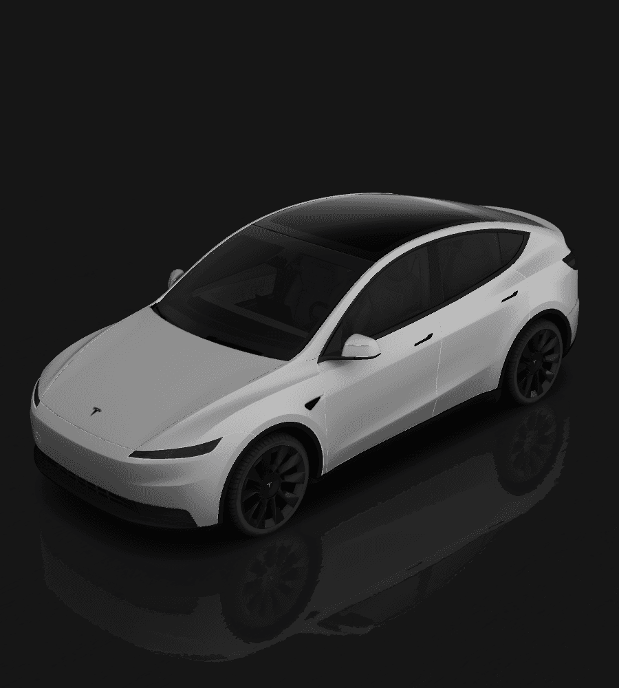 Model Y 2025 Base custom wrap template